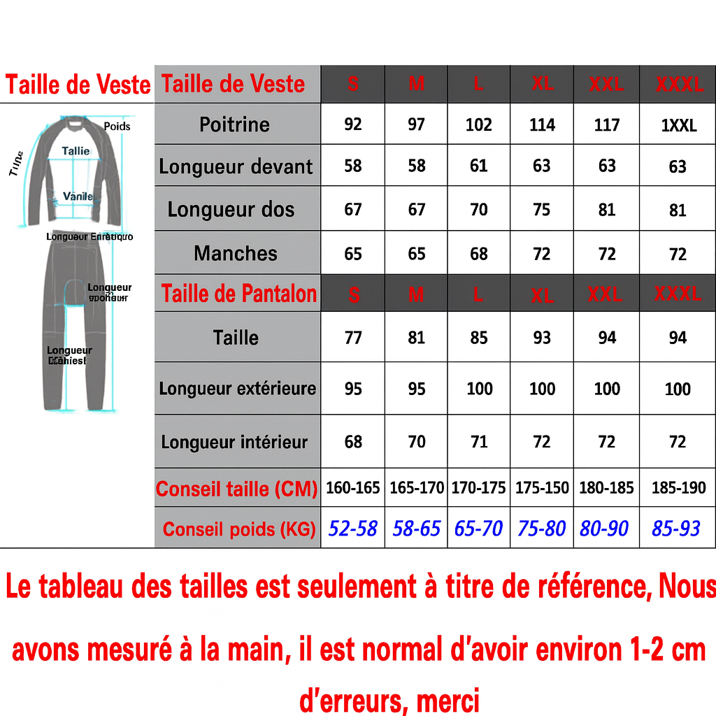 Ensemble Veste de Vélo et Maillot de Cyclisme Équipe UAE Hiver 2026 Pantalon Homme Femme Chaud Polaire Vêtements de Cyclisme Professionnel
